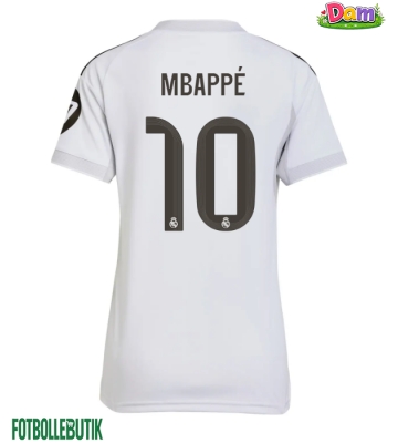Real Madrid Kylian Mbappe #10 Hemmatröja Kvinnor 2025-26 Kortärmad